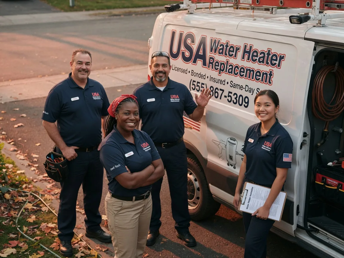 Water Heater Replacement company in Linwood, MA